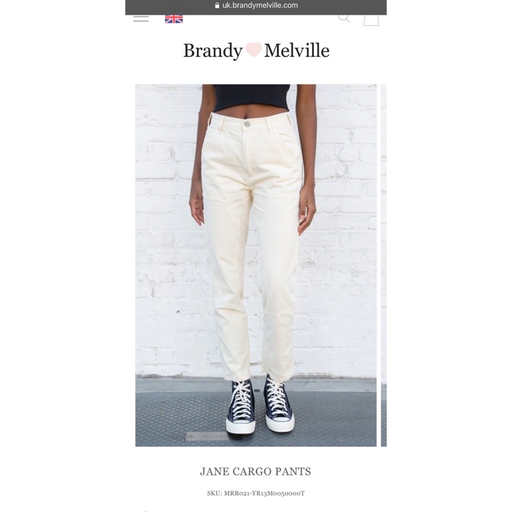 Jane cargo pants / brandy Melville / J. Galt